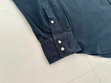 90s Polo Ralph Lauren Cotton Western Shirt XL Black