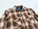 90s Pendleton ShadowPlaid Board Shirt XL Brown