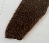 60s Alps Mohair Crewneck Sweater M DeepBrown