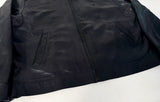 90s Polo Ralph Lauren Leather SwingTop jacket XXL Black