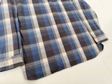 90s Polo Ralph Lauren Large Plaid Work L/S Shirt L Blue