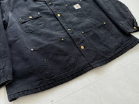 80s Carhartt Chore Coat 48 Black