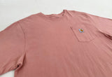 Used Carhartt Pocket T-shirt XL Peach