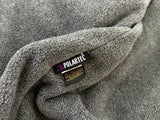 80s Eddie Bauer Fleece Fishing Jacket L Black