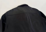 90s Polo Ralph Lauren Leather SwingTop jacket XXL Black