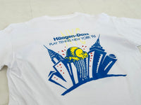 90s Haagen Dazs Play Tennis T-shirt XL White
