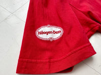 Used Haagen Dazs Strawberry T-shirt L