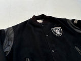 CHALK LINE NFL RAIDERS Varsity Jacket XL Black