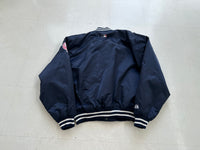 NewYork Yankees Nylon Varsity Jacket L Navy