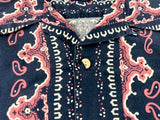 90s Polo Ralph Lauren VINTAGE CAMP Big Paisley Loop Shirt L