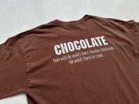 Used Haagen Dazs Chocolate T-shirt L Brown
