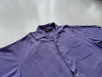 90s Polo RalphLauren Rayon Loop Shirt L Lavender