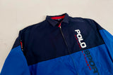 90s Polo Sport SwingTop Jacket L Blue