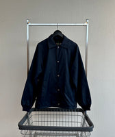 90s Wether Breaker Nylon Coach Jacket Navy