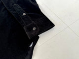 90s Polo Ralph Lauren MARLOWE Corduroy L/S Shirt L Black