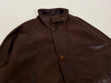 90s Polo Ralph Lauren Leather Field Coat XL