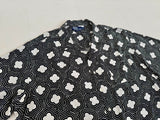 90s Polo Ralph Lauren CLAYTON  Cloud Rayon Shirt XXL Black