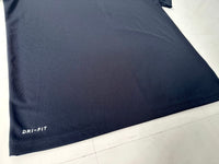 Used NIKE DRI-FIT NBA Polo Shirt L Black