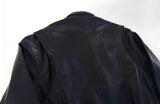 90s Polo Ralph Lauren Leather SwingTop jacket L Black