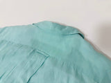 90s Polo Ralph Lauren CALDWELL Loop Shirt L TiffanyBlue