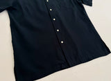 90s Polo Ralph Lauren CALDWELL S/S Shirt M Black