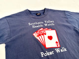 90s Poker Walk T-shirt XL Navy