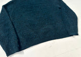 60s Brian Mac Nail Mohair Sweater L Blue&Black