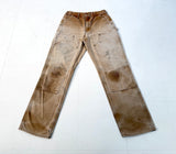 Carhartt DoubleKnee Pants 31x34 Brown