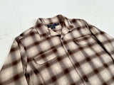 Polo Sport Shadow Plaid Loop L/S Shirt L LightBrown