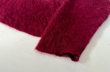 60s Rinaldo Mohair Cardigan L Burgundy