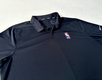 Used NIKE DRI-FIT NBA Polo Shirt L Black
