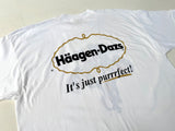 90s Deadstock Haagen-Dazs Florida Panthers Tshirt XL White