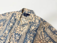 90s Polo Ralph Lauren ANDY CAMP StripedPaisley Loop Shirt M