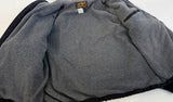 90s Eddie Bauer Fleece&Nylon Fishing Jacket L Black