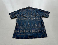 90s Polo Ralph Lauren CLAYTON Triangle Paisley Loop Shirt M
