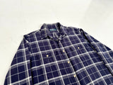 90s Polo Ralph Lauren Plaid L/S Shirt L Navy