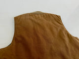 90s Carhartt Duck Vest XL Brown