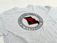 90s typhoon T-shirt L Gray
