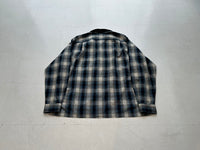 90s POLO Sport Rayon Shadow Plaid Loop Shirt L