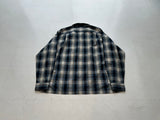 90s POLO Sport Rayon Shadow Plaid Loop Shirt L
