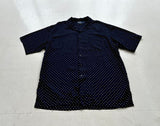 90s Polo Ralph Lauren CLAYTON Polka Dot Rayon Loop Shirt L