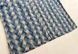 90s Polo Ralph Lauren cotton woven S/S Shirt XL Blue