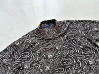 90s Polo Ralph Lauren CLAYTON Cactus Loop Shirt L Black