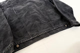 00s Carhartt Trucker Jacket 44 Black