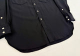 70s SIR PENDLETON Western Shirt L Black