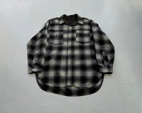 60s Pendleton Shadow Plaid L/S Shirt 16 1/2