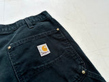 Carhartt Double Knee Pants 36x32 Black N16