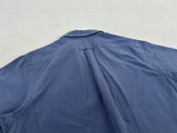 90s Polo Ralph Lauren Cotton&Silk Loop Shirt L BlueGray