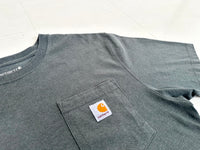 Used Carhartt Pocket T-shirt M Gray