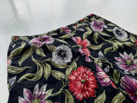 Vintage Polo Sport Black Flower Shorts L